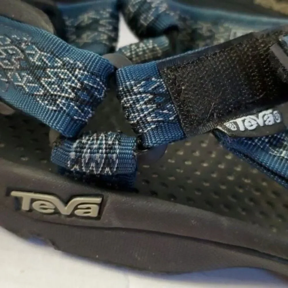 Teva Original Hiking Sandals Shoes Universal Water Sports Blue Men's MAN'S 13
